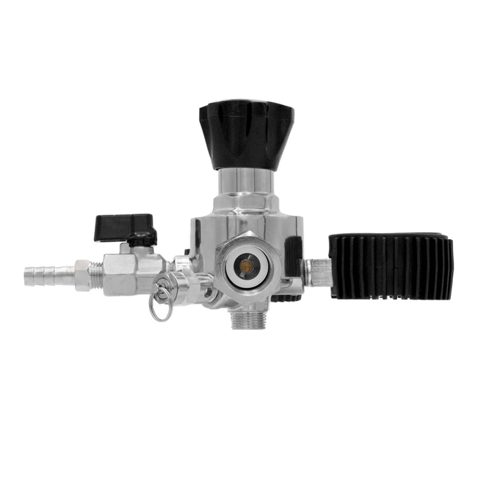 Kegco Elite Series Dual Gauge CO2 Regulator – Single Output