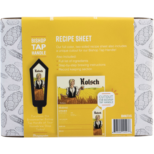 Kolsch Ale | Beginner Beer Recipe Kit | 5 Gallon Brewing Kit