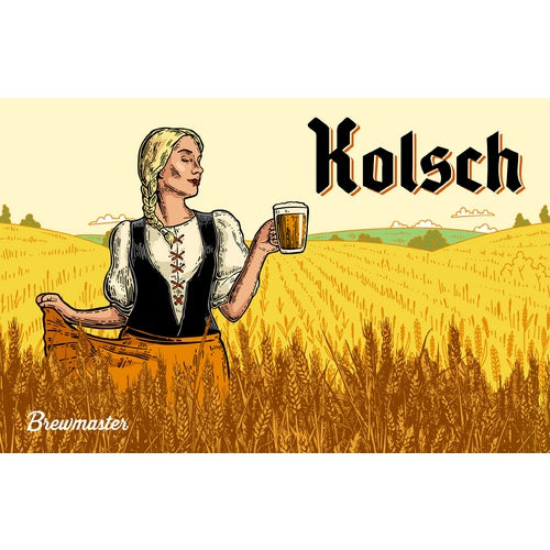 Kolsch Ale | Beginner Beer Recipe Kit | 5 Gallon Brewing Kit