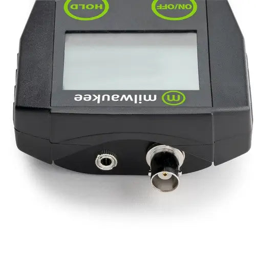 Milwaukee Pro pH Meter, model MW102, probe connectors.