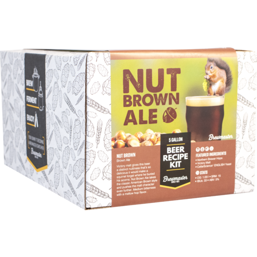 Nut Brown Ale | Beginner Beer Recipe Kit | 5 Gallon Brewing Kit