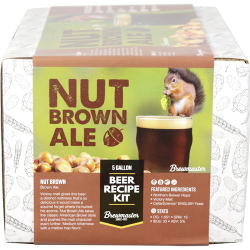 Nut Brown Ale | Beginner Beer Recipe Kit | 5 Gallon Brewing Kit