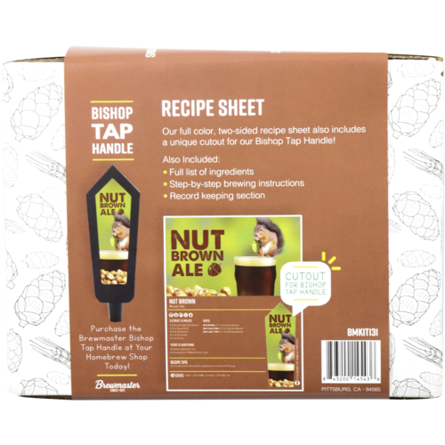 Nut Brown Ale | Beginner Beer Recipe Kit | 5 Gallon Brewing Kit