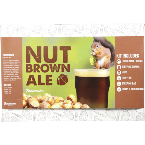 Nut Brown Ale | Beginner Beer Recipe Kit | 5 Gallon Brewing Kit