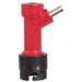 Image of Liquid side Pin Lock Quick Disconnect for Corny Kegs, features 1/4" Barbed fitting, made by CM Becker.