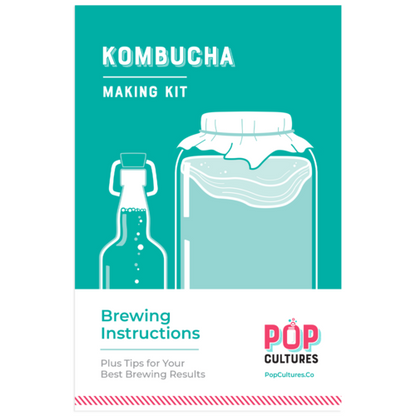 Kombucha Starter Kit | Brew Your Own Kombucha at Home | Pop Culture