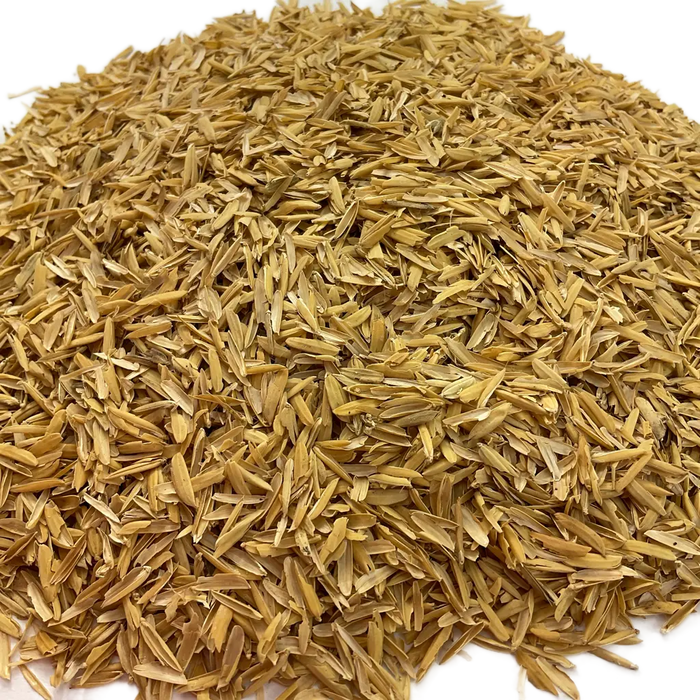 SoCal Brewing Supply Rice Hulls for Mash Drainage – Close-Up View Showing Detailed Grain Texture