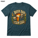 Beer Dad Off Duty Heather Deep Teal FRONT mockup - SoCal Brewing Supply