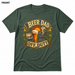 Beer Dad Off Duty Heather Forest FRONT mockup - SoCal Brewing Supply