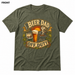 Beer Dad Off Duty Heather Military Green FRONT mockup - SoCal Brewing Supply
