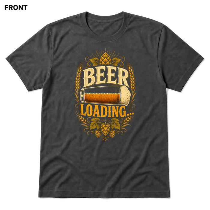 Beer Loading Asphalt front t-shirt mockup - SoCal Brewing Supply