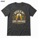 Beer Is My Love Language Asphalt front t-shirt mockup - SoCal Brewing Supply