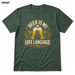 Beer Is My Love Language Heather Forest front t-shirt mockup - SoCal Brewing Supply