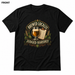 Brewed Locally, Judged Harshly Black front t-shirt mockup - SoCal Brewing Supply