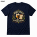 Brewed Locally, Judged Harshly Navy front t-shirt mockup - SoCal Brewing Supply