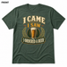 I Came, I Saw, I Ordered a Beer Heather Forest front t-shirt mockup - SoCal Brewing Supply