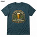 Certified Beer Enthusiast Heather Deep Teal front t-shirt mockup - SoCal Brewing Supply