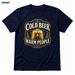 Cold Beer, Warm People Navy front t-shirt mockup - SoCal Brewing Supply
