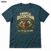 Decoction Support Group Heather Deep Teal front t-shirt mockup - SoCal Brewing Supply