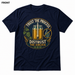 Distrust the Airlock Navy front t-shirt mockup - SoCal Brewing Supply