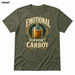 Emotional Support Carboy Heather Military Green front t-shirt mockup - SoCal Brewing Supply