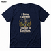 I Forgot to Sanitize T-Shirt FRONT view in Navy on square white background