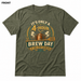 Four-Hour Brew Day Heather Military Green front t-shirt mockup - SoCal Brewing Supply
