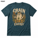 Grain Dad Energy Heather Deep Teal front t-shirt mockup - SoCal Brewing Supply