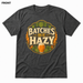 Hazy Batches Asphalt front t-shirt mockup - SoCal Brewing Supply