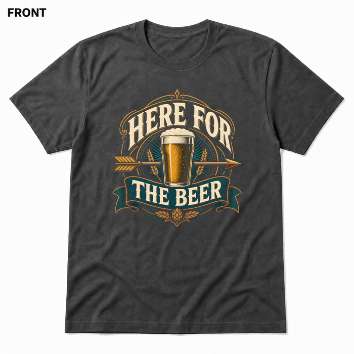Here for the Beer Asphalt front t-shirt mockup - SoCal Brewing Supply