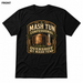 Mash Tun Confessional Black front t-shirt mockup - SoCal Brewing Supply