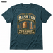 Mash Tun Confessional Heather Deep Teal front t-shirt mockup - SoCal Brewing Supply