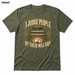 Mill Gap Judgment Heather Military Green front t-shirt mockup - SoCal Brewing Supply