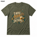 Pour Decisions Heather Military Green front t-shirt mockup - SoCal Brewing Supply