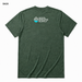 This Is My Sparge Face Soft Homebrew T-Shirt BACK view in Heather Forest on square white background