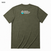 This Is My Sparge Face Soft Homebrew T-Shirt BACK view in Military Green on square white background