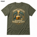 Sudden Blowoff Activity Heather Military Green front t-shirt mockup - SoCal Brewing Supply