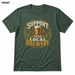 Support Your Local Brewery Heather Forest front t-shirt mockup - SoCal Brewing Supply