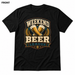 Weekend Beer League Black front t-shirt mockup - SoCal Brewing Supply
