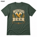 Weekend Beer League Heather Forest front t-shirt mockup - SoCal Brewing Supply