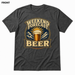 Weekend Forecast: Beer Asphalt front t-shirt mockup - SoCal Brewing Supply