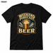 Weekend Forecast: Beer Black front t-shirt mockup - SoCal Brewing Supply