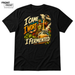 I Came, I Wort, I Fermented Black front t-shirt mockup - SoCal Brewing Supply