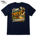 I Came, I Wort, I Fermented Navy front t-shirt mockup - SoCal Brewing Supply