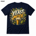 Yeast Mode Navy front t-shirt mockup - SoCal Brewing Supply