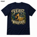 Yeast Whisperer Navy front t-shirt mockup - SoCal Brewing Supply
