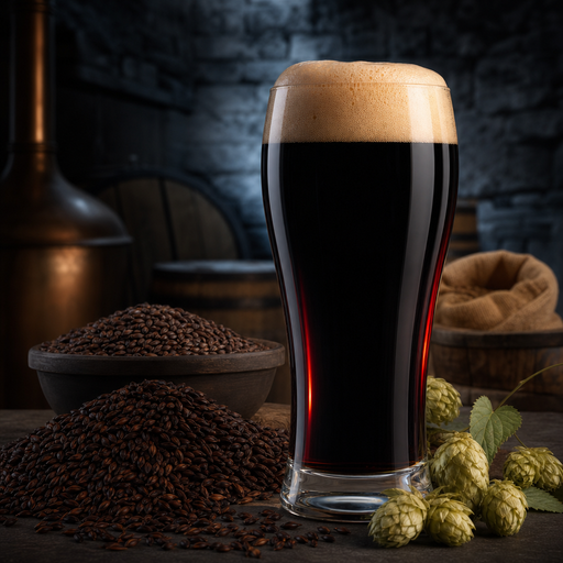 Schwarzbier recipe kit artwork