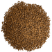 Image of Simpsons Pale Chocolate malt in a circular pile, for brewing.