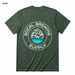 SoCal Brewing Supply Classic Logo Soft T-Shirt BACK view in Heather Forest with correct circular shop logo
