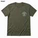 SoCal Brewing Supply Classic Logo Soft T-Shirt FRONT view in Military Green with correct circular shop logo